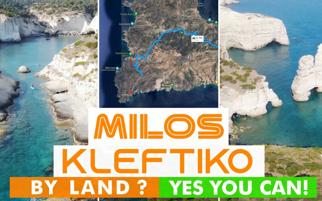 How to go to Kleftiko in Milos